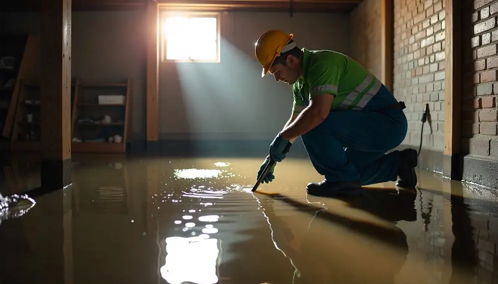 Professional water damage restoration services in Wyandotte, MI